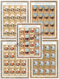 #SL19 to SL23- Temples SHEETLET MNH INDIA 2003 (Set of 5)