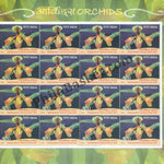 #SL111 to SL116 ORCHIDS SHEETLET MNH INDIA 2016 (Set of 6)