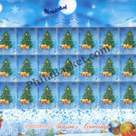 #SL125- SL126 SEASONS GREETINGS : CHRISTMAS SHEETLET MNH INDIA 2016 (Set of 2)