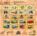 #SL131 to SL136 MEANS OF TRANSPORT SHEETLETS WITH MIX SHEETLET MNH INDIA 2017 (Set of 6)