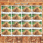#FS1852-Stepwells- Set of 21 Sheets - FullSheet India MNH - 2017