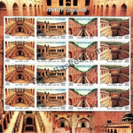 #SL145 to SL149 STEPWELL / STEPWELLS SHEETLET WITH MIX SHEETLET MNH INDIA 2017 (Set of 5)