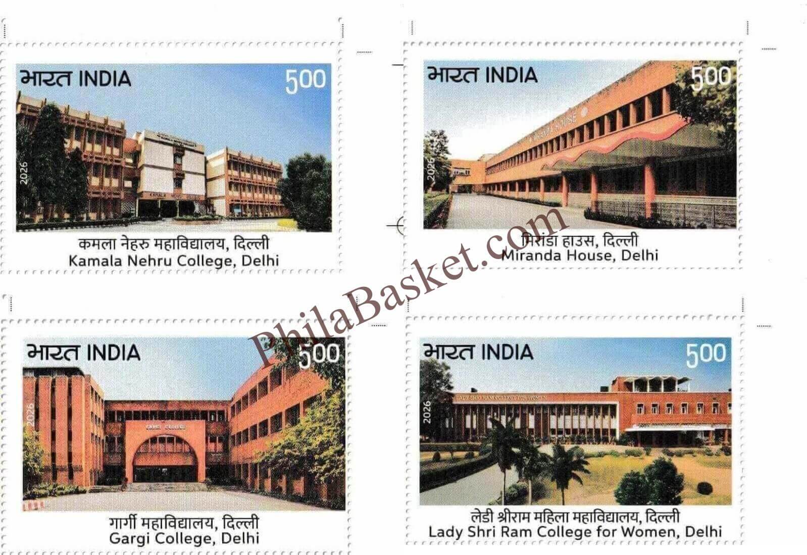 #ST2165 - Womans Colleges of Delhi - Stamp - India MNH - 25 Feb 2026