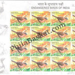 #SL35 to SL39 - Endangered Birds SHEETLET MNH INDIA 2006 (Set of 5)