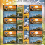 #SL55 to SL59 - Renewable Energy SHEETLET MNH INDIA 2007 (Set of 5)
