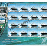 #SL73 to SL77 Indian Coast Guard SHEETLET MNH INDIA 2008 (Set of 5)