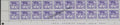 #STP116 - Adult Education Photo Definitive Number Plate Strip Stamp India 6th Series Rural Prosperity (21) 31 Mar 1980