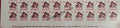 #STP158 - Family Planning Immunization Ashokan Watermark Definitive Number Plate Strip Stamp India 8th Series Family Planning, Energy Conservation & Technology (7) 11 Jul 1994