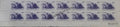 #STP169 - Smooth Indian Otter Ashokan Watermark Definitive Number Plate Strip Stamp India 9th Series Flora and Fauna (12) 20 Jul 2002
