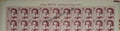 #STP181 - Satyajit Ray Ashokan Watermark Definitive Number Plate Strip Stamp India 10th Series Builders of Modern India (13) 01 Mar 2009