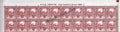 #STP204 - Rajendra Prasad Ashokan Watermark Definitive Number Plate Strip Stamp India 11th Series Makers of India (28) 01 Oct 2015