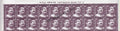 #STP213 - BhimSen Joshi Ashokan Watermark Definitive Number Plate Strip Stamp India 11th Series Makers of India (28) 16 Jun 2016