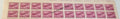 #STP82 - Gnat Fighter Ashokan Watermark Definitive Number Plate Strip Stamp India 4th Series Agriculture, Tourism, Export Promotion (21) 16 Oct 1967