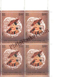 #BK2007 (T) - Sardar Antaji Mankeshwar Gandhe - Block of Four / Six Stamps With TL- India MNH - 04 Jul 2023