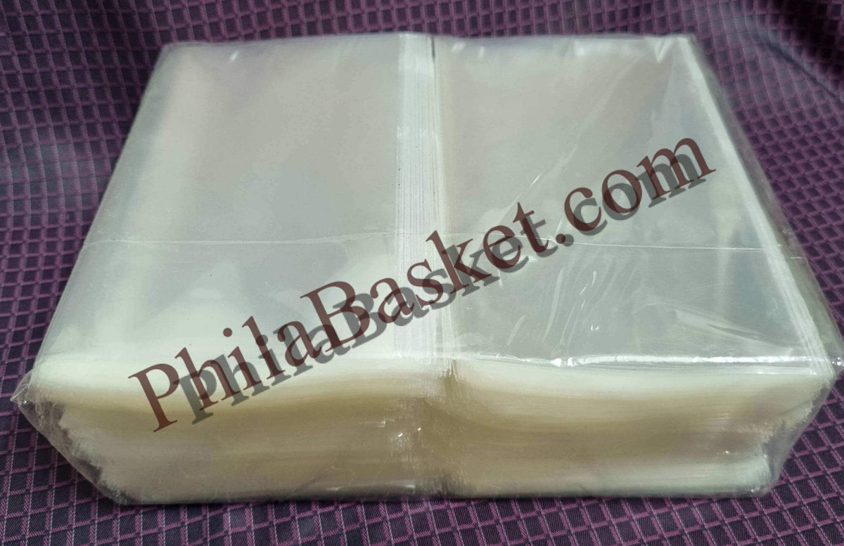 #BOPP11 - 3 x 5 inch - 50 Pcs - Mostly for Block of four and Miniature Sheet - ACID Free Taiwan/Thailand Bopp