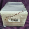#BOPP5 - 3 x 4 inch - 1kg (Approx 1350 pcs) - Mostly for Block of four - ACID Free Taiwan/Thailand Bopp