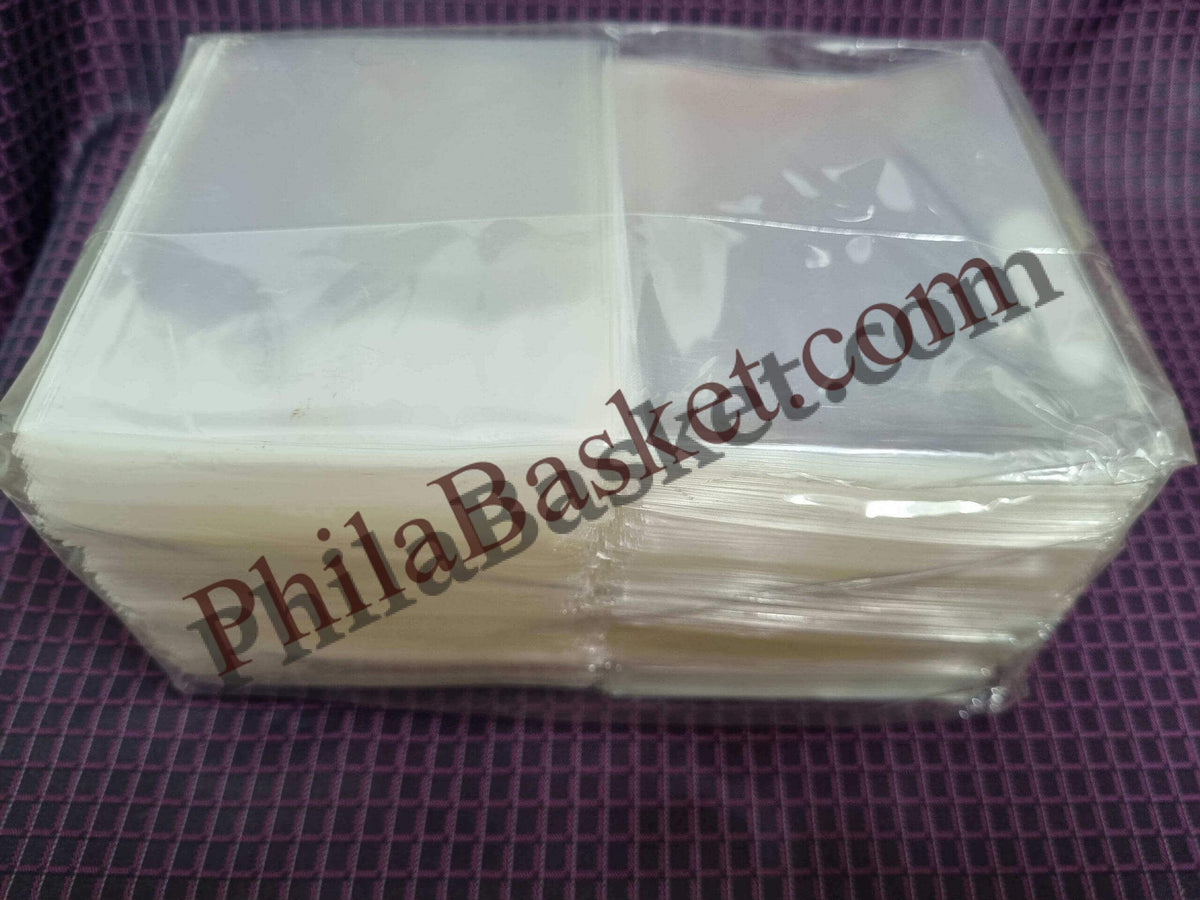 #BOPP7 - 3 x 4 inch - 50 Pcs - Mostly for Block of four - ACID Free Taiwan/Thailand Bopp