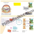 #CU2111 - Commercial Used 50 Years of Statehood of Sikkim - First Day Cover FDC With Delivery Post mark - India MNH - 29 May 2025