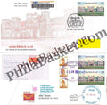 #CU2120 - Commercial Used 125 Years of RajBhawan Nainital - First Day Cover FDC With Delivery Post mark - India MNH - 20 Jun 2025