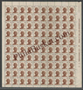 #DFS141 - Gandhi Definitive FullSheet Stamp India Gandhi Nehru Series