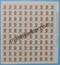 #DFS143 - Gandhi Definitive FullSheet Stamp India Gandhi Nehru Series