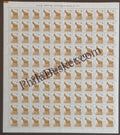 #DFS166 - Nilgiri Thar Ashokan Watermark Definitive FullSheet Stamp India 9th Series Flora and Fauna (12) 20 Jul 2000