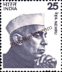 #DST146 - Nehru Medium Definitive Stamp India Gandhi Nehru Series