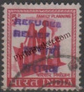 #DST98 - Refugee Relief - Nasik Definitive Stamp India Refugee Relief Series