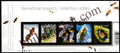#FI69 - Beneficial Insects - Insectes Utiles - Miniature Sheet - Canada - 04 Jun 2010
