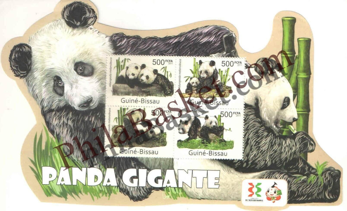 #FI70 - Panda Gihante - Miniature Sheet - Guinea Bissau - 04 Jun 2011