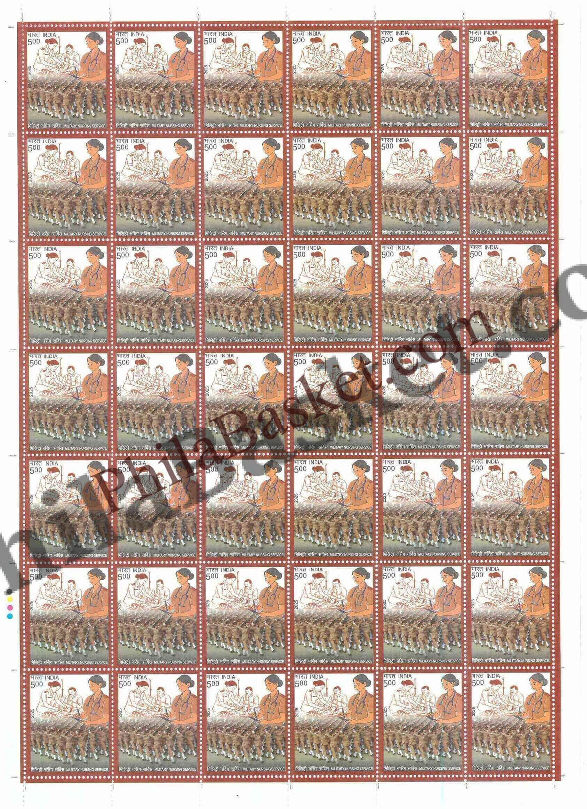 #FS2137 - Military Nursing Service - Fullsheet - India MNH - 01 Oct 2025