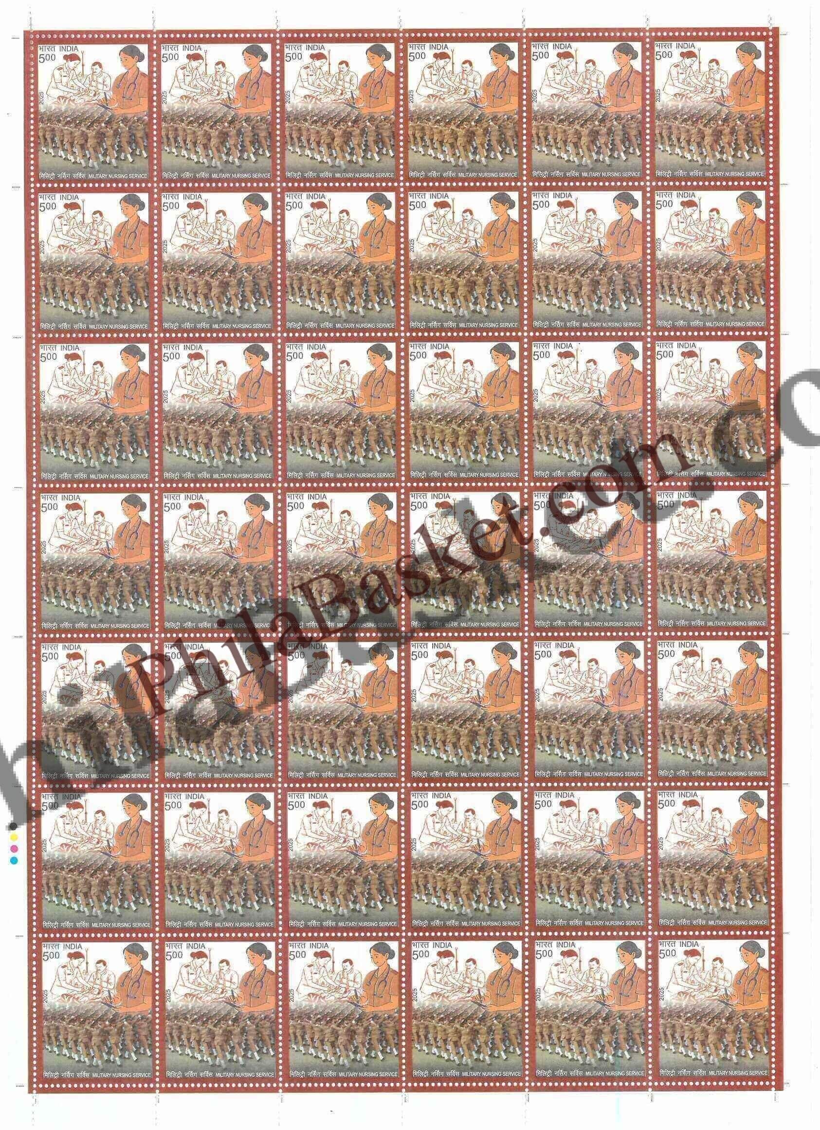 #FS2137 - Military Nursing Service - Fullsheet - India MNH - 01 Oct 2025