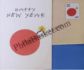 #GS179 - New Year - 4 Rs Envelop With Card - New Year - Greeting Card India - 9th Series (51 Cards) - 1 Nov 2001