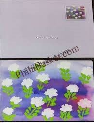 #GS201 - New Year - 5 Rs Envelop With Card - New Year(R). - Greeting Card India - 11th Series (8 Cards) - 18 Oct 2002