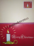 #GS246 - X-Mas - 5 Rs Envelop With Card - Christmas - Greeting Card India - 11th Series (46 Cards) - 18 Oct 2002