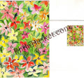 #GS5 - Flowers - 3 Rs Envelop With Card - Diwali - Greeting Card India - 1st Series (32 Cards) - 6 Sep 2000