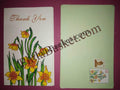 #GS86 - Thank You - 4 Rs Envelop With Card - General Purpose - Greeting Card India - 5th Series (15 Cards) - 1 Jul 2001