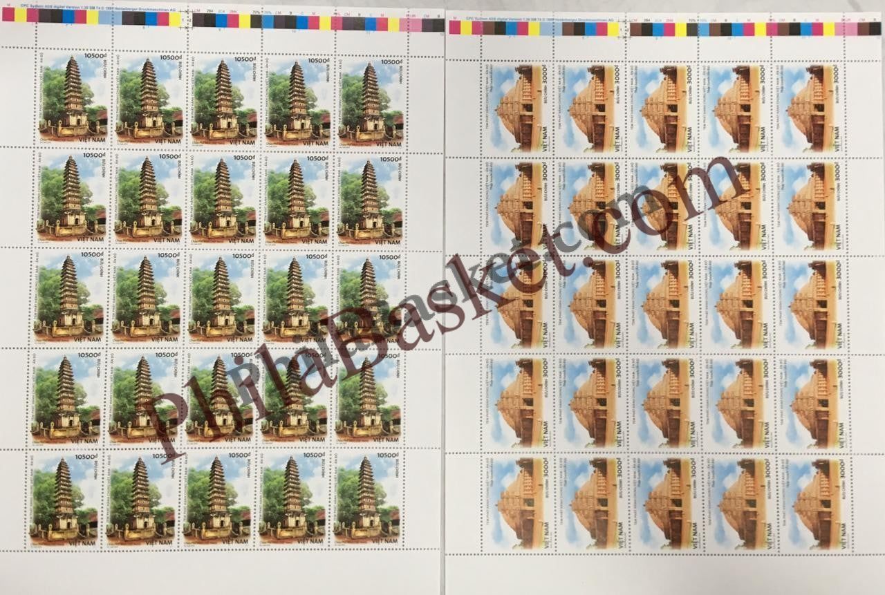 #JS131 - Vietnam India Joint Issue - Full Sheets - Vietnam -  25 Jan 2018