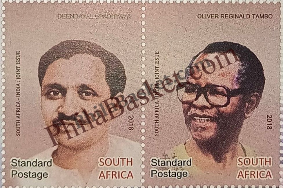 #JS132 - South Africa Deendayal India Joint Issue - Stamp - South Africa -  07 Jun 2018