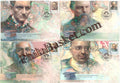 #JS190 - Renowned World Writers (Rabindranath Tegore) Set of 4 Covers - Joint Issue - First Day Cover - Serbia - 01 Dec 2021