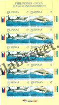 #JS49 - Philippines India Joint Issue - Sheetlet - Philippines -  16 Nov 2009