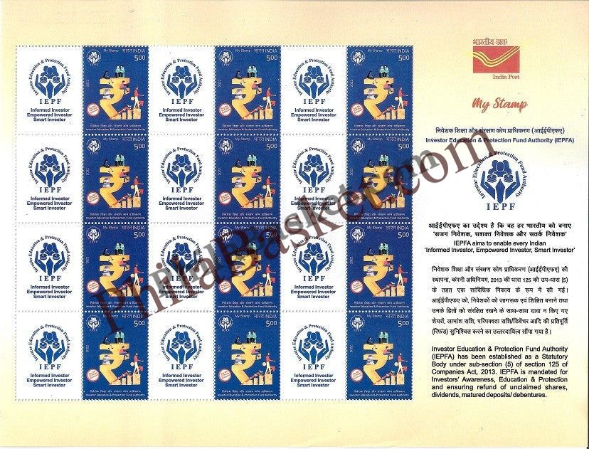 #MYS234 - Investor Education & Protection Fund Authority - Customize My Stamp - 07 Jun 2022