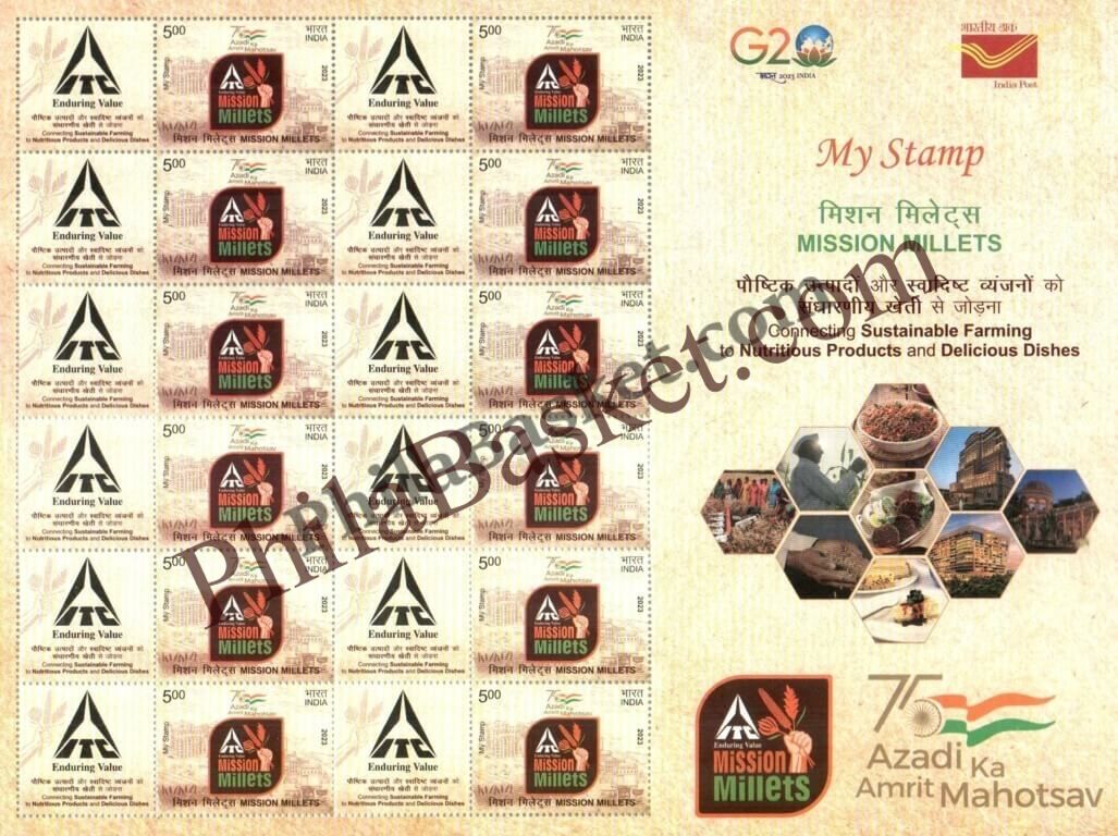 #MYS270 - ITC - Mission Millets - Customize My Stamp - 25 Jul 2023