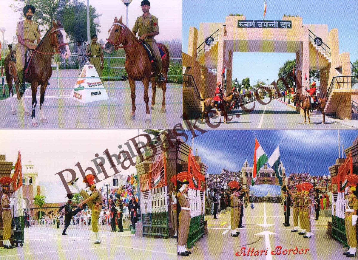 #PC13 - Picture Postcards on Attari Border - India - 2019