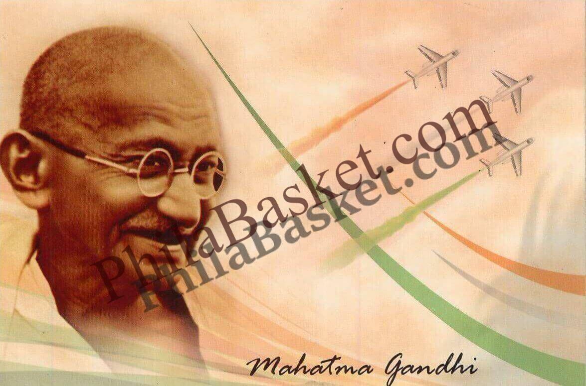 #PC133 - Mahatma Gandhi - Picture Postcard - Pvt Card - India - 02 Oct 2015