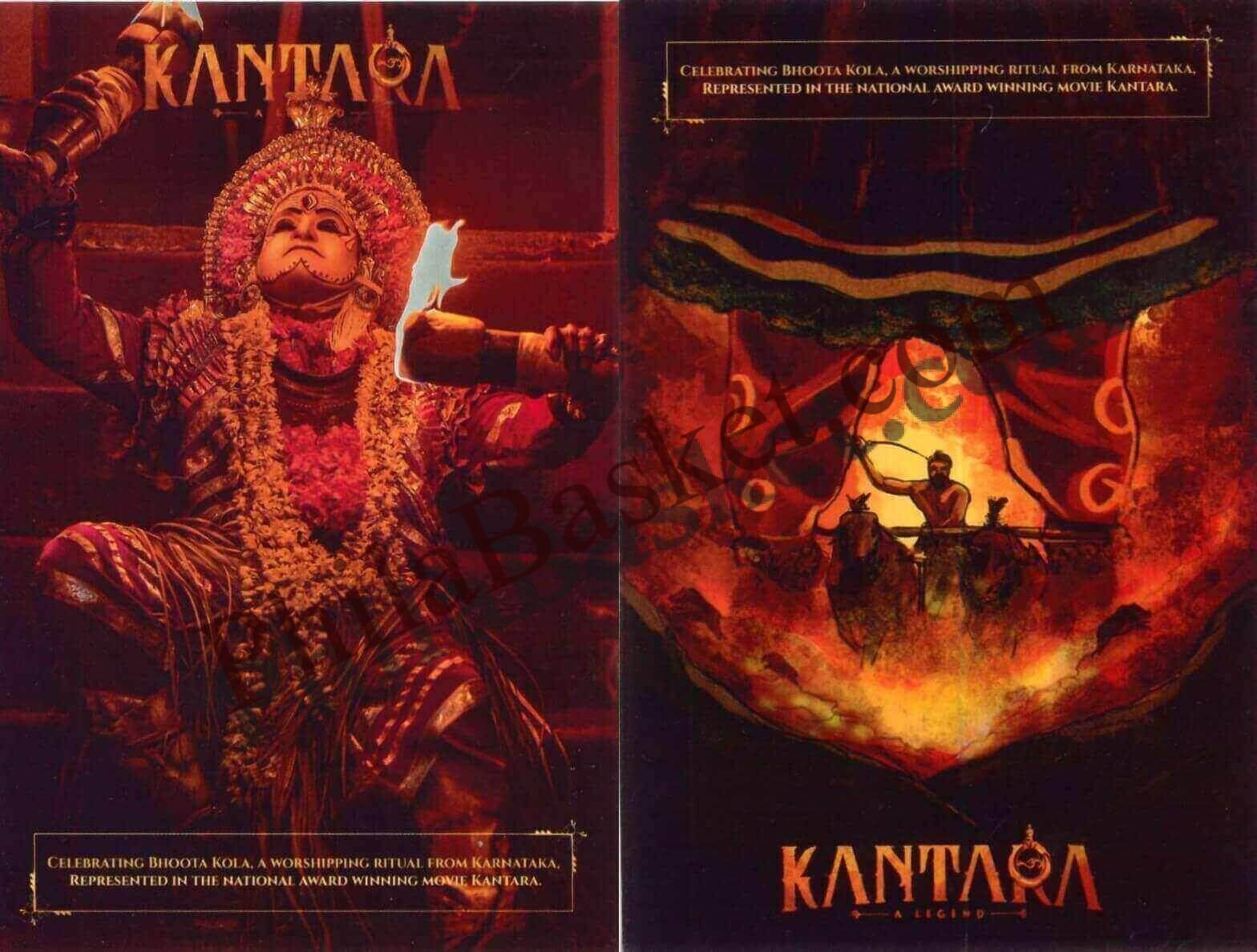 #PC139 - Kantara - Bhoota Kola - A Worshipping Ritual of Karnataka (Set of 2) - Picture Postcard - Karnataka - India - 22 Sep 2025