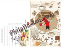 #PC29 - Picture Postcard on SIULI The Parcel Cafe with Relevant Stamp  - Kolkata - India - 08 Mar 2022