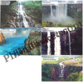 #PC38 - Picture Postcard on Water Falls of Madhya Pradesh ( Set of 5) - Jabalpur - India - 16 Sep 2022