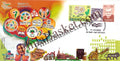#SC1025 - Azadi Ka Amrit Mahotsav, Agriculture theme with Relevant High Value Stamp by New Delhi circle - Special Cover - India - 11 Oct 2022