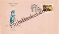 #SC1076 - Barabati Stadium, Ratnagiri Gate, Cuttack - Lady Beating the Drum by OrPex 76 by Odisha circle - Special Cover - India - 27 Jun 1976
